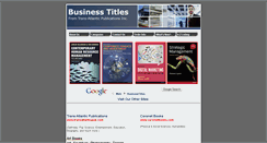 Desktop Screenshot of businesstitles.com